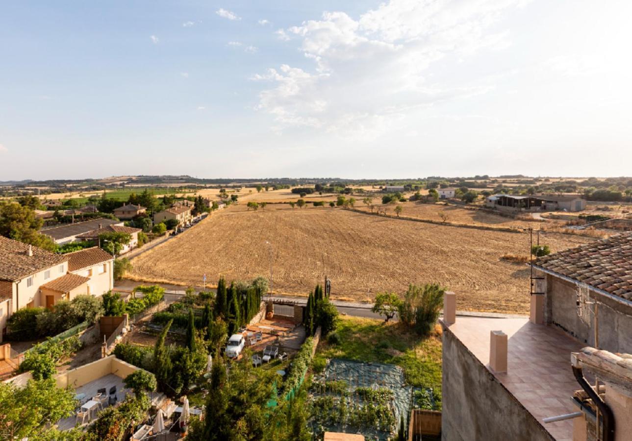 Apartamentos Vino Tinto Y Restaurante Tomate Rosa Adahuesca Dış mekan fotoğraf